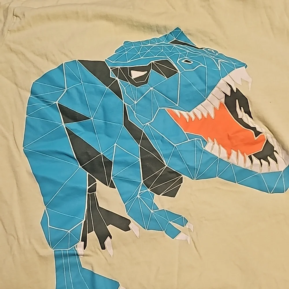Lot of 3 Children place boys size 14 geometric shaped animal tees - Picture 2 of 9